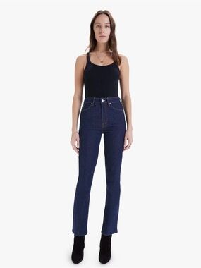 MOTHER High Waisted Rascal Hover in Clean Up Your Act, size 26